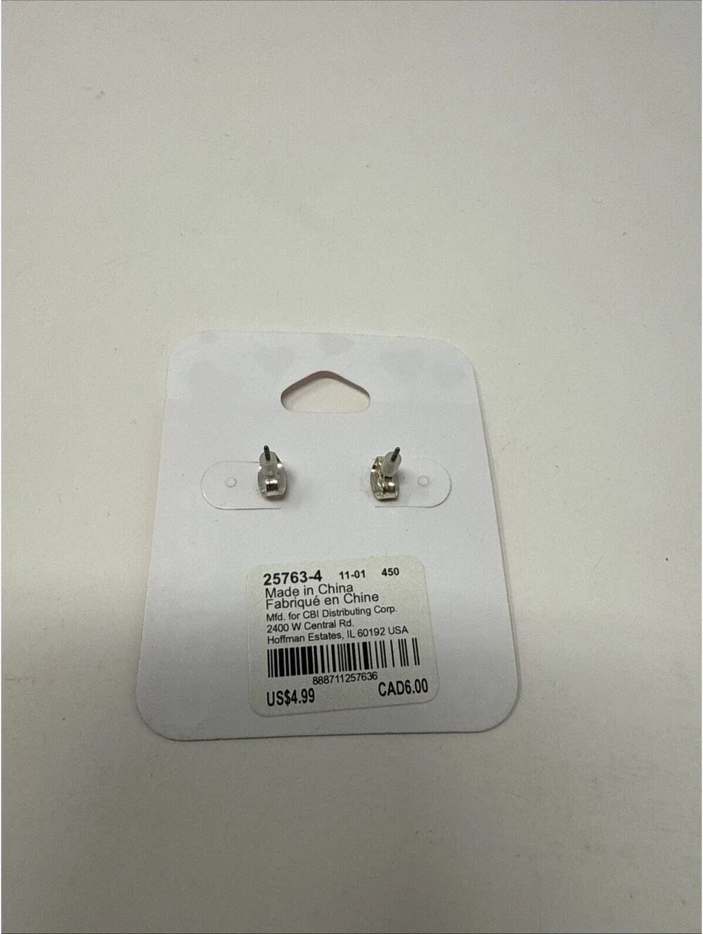 XO Claire’s Silver Earrings
